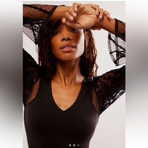 Free People who’s that girl long sleeve Size S $50